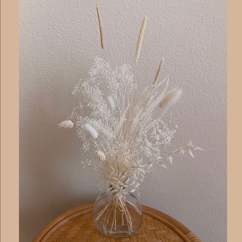 Small Dried Flower Arrangement, Dry Flower Bouquet